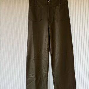 Colette Pant by Maeve - Green High-Waisted Pants